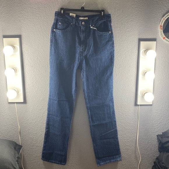 Levi’s Wellthread 70s High Slim Straight Jeans NWT - Picture 4 of 14